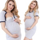 РУБАШКА ДЛЯ КОРМЛЕНИЯ FORMOMMY С ПЯТНЯМИ БАЗОВЫЙ СЕРЫЙ M