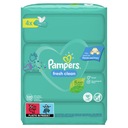 Pampers Fresh Clean Chusteczki 4 opakowania = 320 chusteczek Marka Pampers