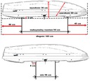 HAKR MAGIC 320 литров GRAPHITE MAT бокс на крышу багажник автобокс 185x60x36