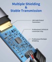 АДАПТЕР USB TYPE C К ПОРТУ ДИСПЛЕЯ 4K 60 Гц JSAUX
