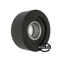 ПРИЖИМНЫЙ РОЛИК ИЗ ПОЛИУРЕТАНА диаметром 68 мм С ПОДШИПНИКОМ