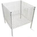 ТОРГОВАЯ КОРЗИНА НА ХРОМ ПРОФИЛЯХ 60х60см