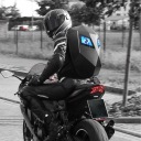 RYUKZAK MOTORCYCLE LED, WODOODPORNY, CONTINUATION KASKU-MULTI  photo 8