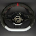 LAMBORGHINI GALLARDO STEERING WHEEL ALCANTARA RED NITKA  photo 7