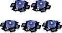 Power LED 1W ROYAL BLUE 445nm PCB - 5 шт.