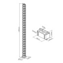 Spacetronik SPK-180S Кабельный органайзер 128 см Skeleton Guide