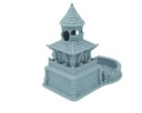 Каменная хижина большая башня для игры в кости - Dice Tower Light Grey