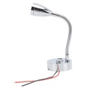 ЛАМПОЧКА DO CZYTANIA W SAMOCHODZIE KEMPINGOWYM LED (СВІТЛОДІОД) ХРОМ ВНУТРІШНЯ E5  (18853480809) фото min 9