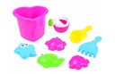 FOREMKI Zestaw do piasku WIADERKO serduszko