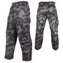 Военные тактические брюки-карго Mil-Tec US Ranger BDU Splinter Night XL