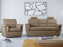 Sofa Rozkładana Nowoczesna do Spania 180cm GR1 Informacje dodatkowe funkcja spania podłokietniki pojemnik na pościel luźne poduszki