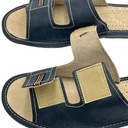 Papuče šľapky pánske sandále na suchý zips nastaviteľné 41 Dĺžka vložky 26.5 cm