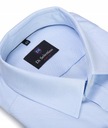 Pánska hladká košeľa modrá slim fit 45 Pohlavie Výrobok pre mužov