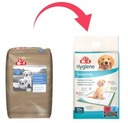 8IN1 Puppy Pads Впитывающие коврики с ароматом травы 56х56 см 30шт.