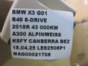 BMW X3 G01 STORE COUVERCLES DE COFFRE CANBERRABEIGE SANS 51477471985 7471985 BEIGEphoto 11