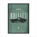 Настенная роспись Ford Mustang Bullitt