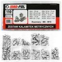 КОМПЛЕКТ СМАЗОЧНЫХ ПИСТОЛЕТОВ KALAMITY МЕТРИЧЕСКИЙ KALAMITY