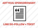 ARTYKUŁ SPONSOROWANY NA PORTALU GAMINGOWYM DR 50 LINK POZYCJONOWANIE