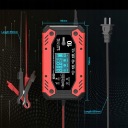 AUTOMATIQUE INTELLIGENT CHARGEUR CHARGEUR BATTERIE LCD 24V 12V 10Aphoto 11