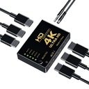 Przełącznik Switch HDMI 5x1 + pilot IR ROZGAŁĘŹNIK switcher obrazu