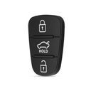 3X RUBBER BUTTONS FOR KEY REMOTE CONTROL HYUNDAI KIA SET 