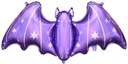Фольгированный шар «Летучая мышь Вампир» 119,5х51см