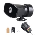 КЛАКСОН ЕЛЕКТРОННА Z MEGAFONEM 7-TONOWA 12V 100W ПОЛІЦЕЙСЬКА ПОЖЕЖНА КЛАКСОН  фото 8