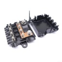 МОДУЛЬ ПРЕДОХРАНИТЕЛЕЙ 4 КАНАЛЬНЫЙ DO АВТО LODZI КЕМПЕРА SOLAR 12V 24V ROZDZIELAC  (18836034721) фото min 9