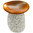 камень для сада, фигурка гриб, украшение в подарок