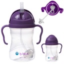 B.BOX БУТЫЛКА с трубочкой 240 мл КРУЖКА-дозатор БУТЫЛКА для детей - ВИНОГРАД