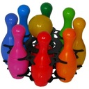 МИНИ БОУЛИНГ В КОРЗИНЕ, ИГРУШКИ-МАШИНКИ