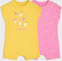 Sinsay_68 -74_ ХЛОПКОВЫЕ RAMPERS_ROMPER_ new_ 2 шт.