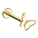 Губка бабочки - внутренняя резьба 1,2/6 золото.