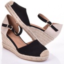 ЖЕНСКИЕ ЭСПАДРИЛЬИ ЭЛЕГАНТНЫЕ САНДАЛИИ НА ТЕХНИКЕ МОДНЫЕ СТИЛЬНЫЕ