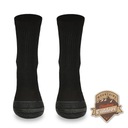 Ponožky TRE7 čierne – 50% merino + Climayarn Veľkosť 43-46