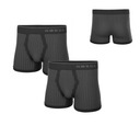 NORDE THERMOACTIVE БОКСЕРЫ, 2 КОМПЛЕКТА, СЕРЫЕ L