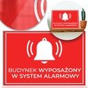 TABLICA Informacyjna SYSTEM Alarmowy Dużo WZORÓW
