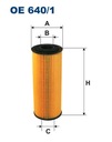 FILTRON OE 640/1 Olejový filter Výrobca dielov Filtron