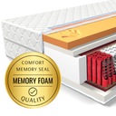 СПАЛЬНЫЙ МАТРАС 180х200 КОМФОРТ ВИСКО ПРУЖИННЫЙ КАРМАН 22см