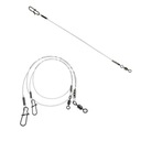 SPINNINGOWY PRZYPON FLUOCARBON 20CM JAPAN szczupak