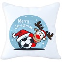 ДЕКОРАТИВНАЯ НАВУШКА 40х40 РОЖДЕСТВЕНСКАЯ С ПРИНТОМ