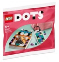 LEGO 30637 DOTS - TACKA I ZAWIESZKA NA TORBĘ W KSZTAŁCIE ZWIERZAKA POLYBAG