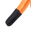 CABLE HOLOWNICZA PAS GANCHO DE REMOLQUE LINA PARA AUTO 5M 5T COLOR NARANJA 