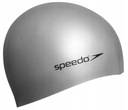 Шапочка для плавания Speedo, серебристая.
