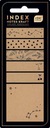 КРАФТ-ИНДЕКСИРОВАННЫЕ ЗАКЛАДКИ 120 ШТ.