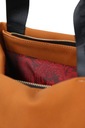 m869 Dámska športová kabelka shopper taška Chiara Design veľká A4 Červenovláska Odtieň oranžová