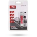 LAMPE DE POCHE PORTE-CLÉS ENTAC EFL-5LED-KC RED 5LEDphoto 5