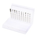 10 вращающихся сверл для очистки кутикулы