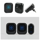 VEZETÉK NÉLKÜLI CSENGŐ VÍZÁLLÓ IP68 elem nélküli 1adó+2vevő Gyártó kódja RPR3DZ