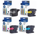 4x BROTHER INK DCP-J100 DCP-J105 DCP-J200 LC529XL